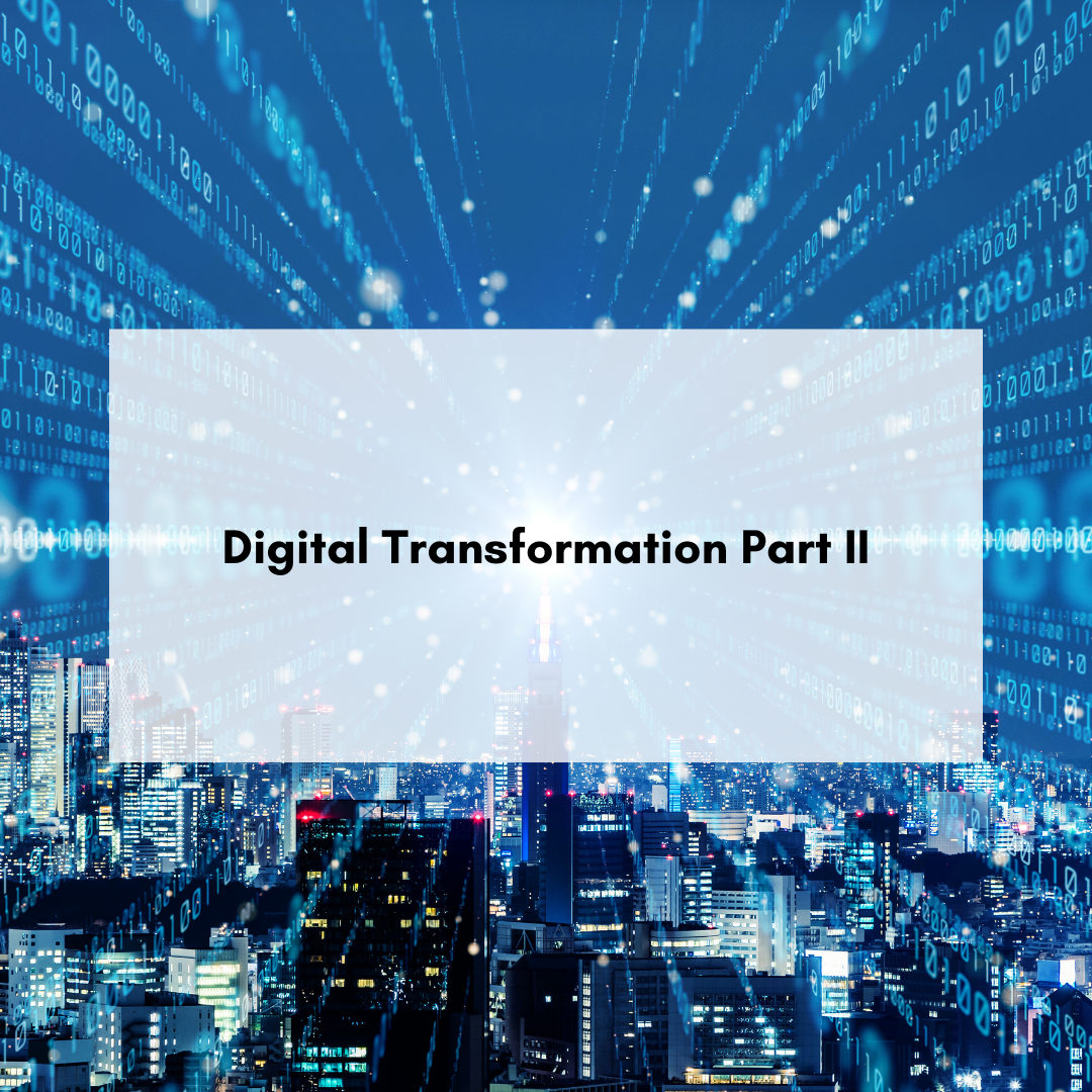 Digital Transformation Part II